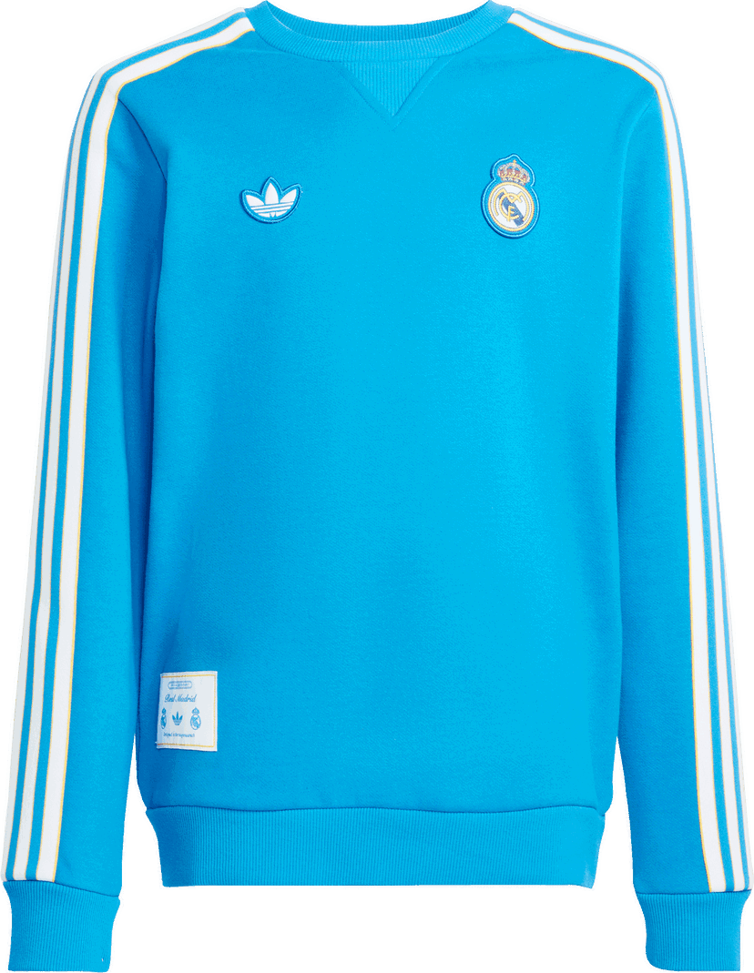 Суитчър adidas Originals Real Madrid Icon Crew Sweatshirt Синьо | jy1084
