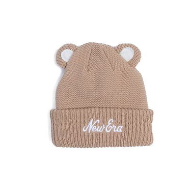 Шапка New Era New Era Kids Ears Knit Beanie (52-54 cm) Бежово | 60580864, 0