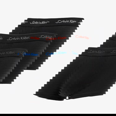 Боксерки CALVIN KLEIN Cotton Stretch Low Rise Trunk 3Pk Черно | U2664G WHN, 0