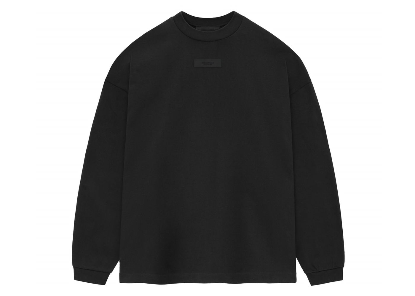Тениска Fear of God Core Collection L/S Tee Black Черно | 125SU244200F, 0