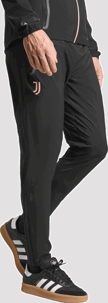 Панталони adidas Performance Juventus Tiro 25 Competition Vis Tech Черно | JV5348, 3