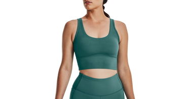 Потник Under Armour Meridian Fitted Crop Tank Top Зелено | 1373924-722, 1