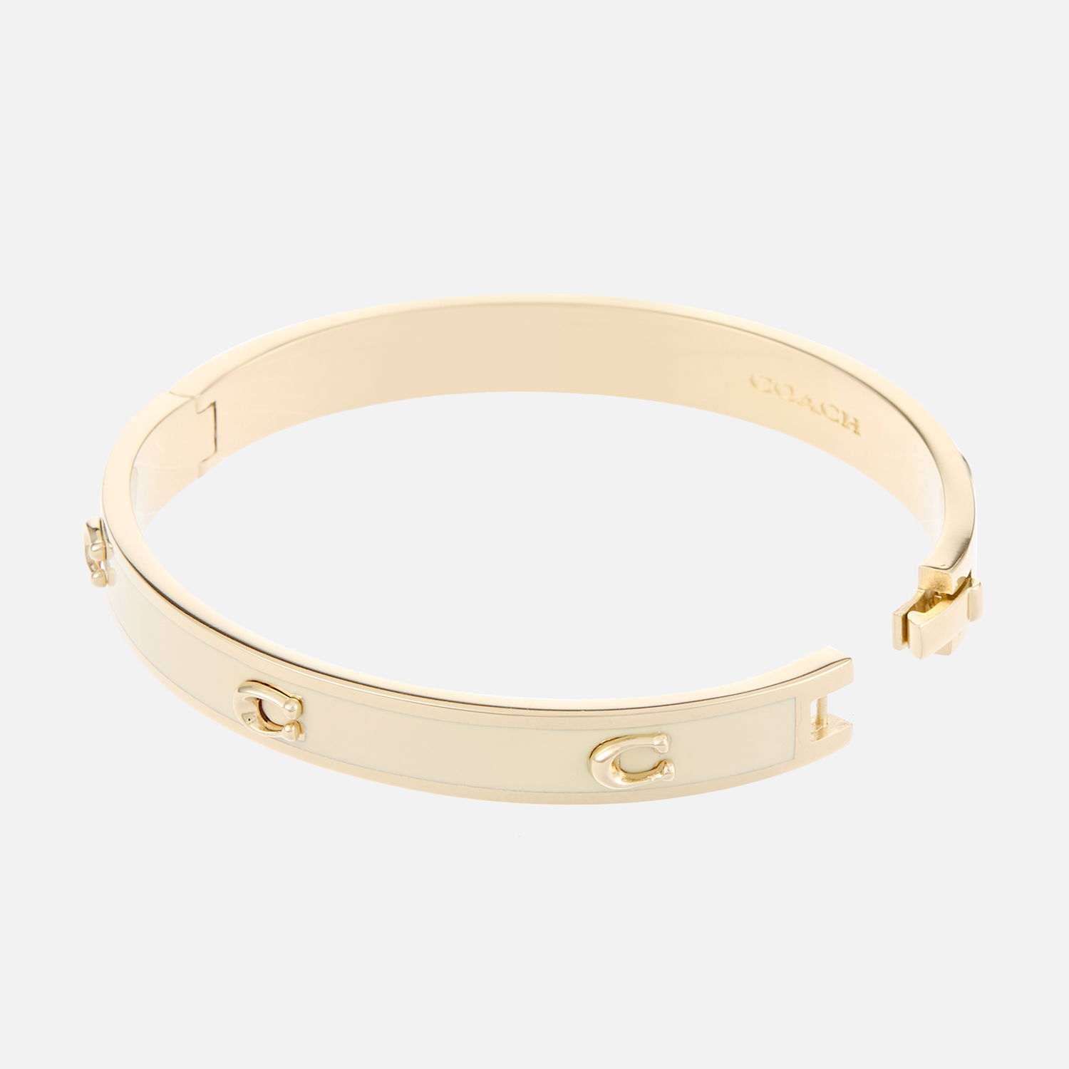 Гривна Coach Hinge Bangle Металик | 37422719GLD100, 0