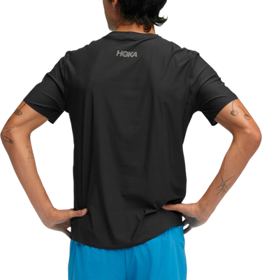 Тениска Hoka One One Hoka Airolite 2.0 Short Sleeve T-Shirt Черно | 1175771-blk, 1
