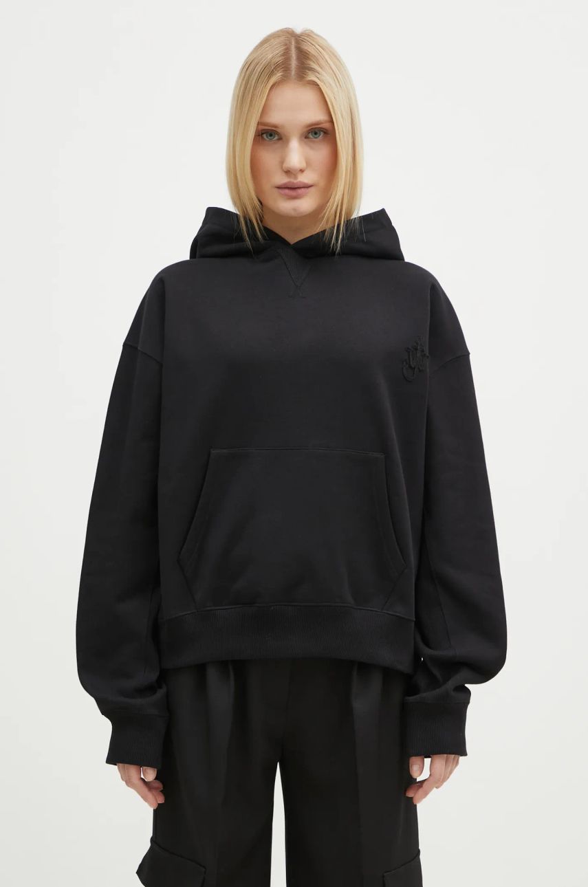 Суитчър JW Anderson JW Anderson Anchor Logo Hoodie Черно | JW0183.PG1631.999, 1