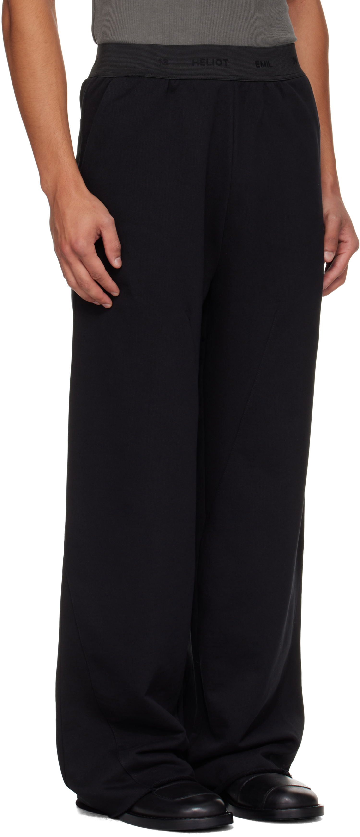 Спортни панталони HELIOT EMIL HELIOT EMIL Plannar Sweatpants Черно | AW25_M_10_215_BLK01, 1