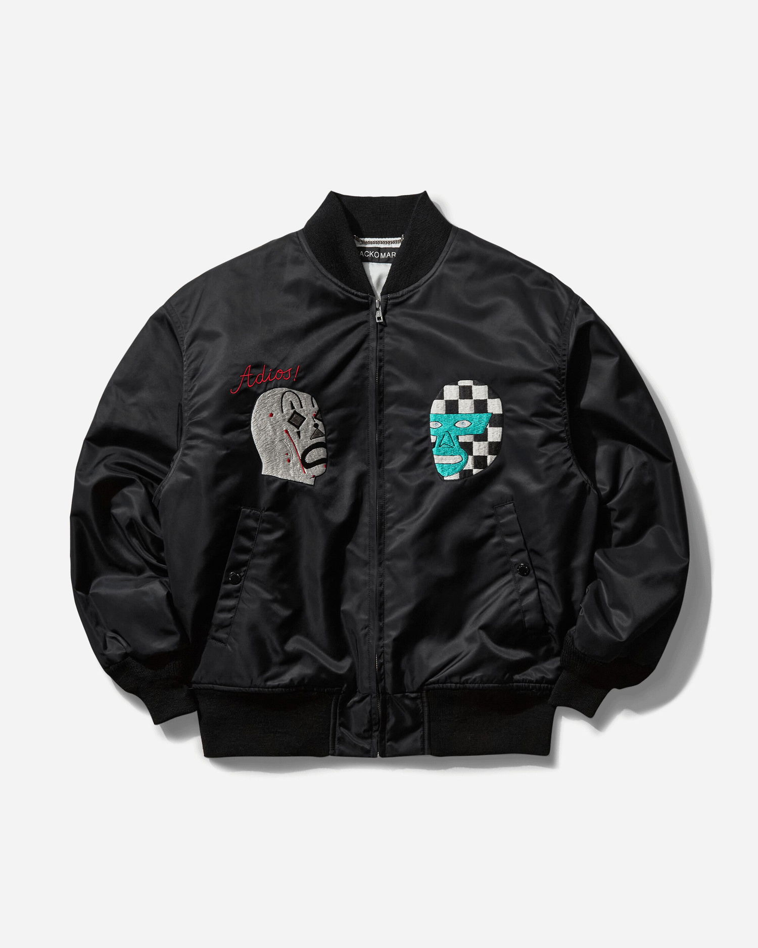 Яке бомбър WACKO MARIA Black Bomber Jacket Черно | 24FW-WMO-BL26 BLACK, 1