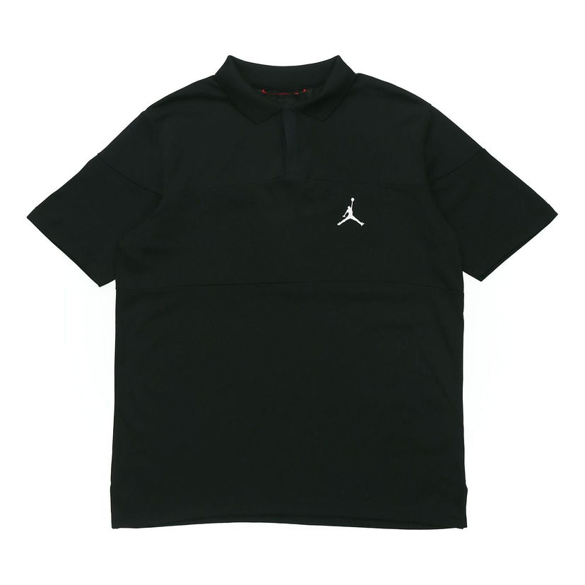 Поло тениска Jordan Jordan Jumpman Short Sleeve Polo Shirt Черно | CJ4705-010