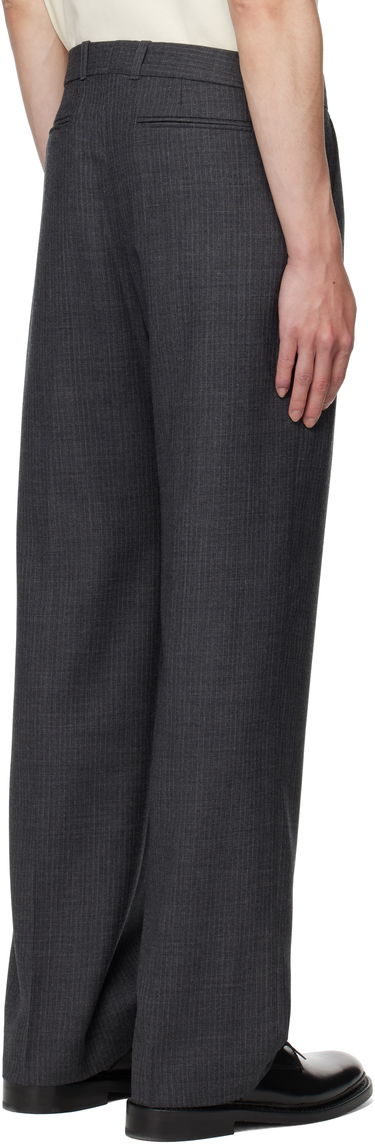 Панталони OUR LEGACY OUR LEGACY Pinstripe Slacks Сиво | M4254SS, 2