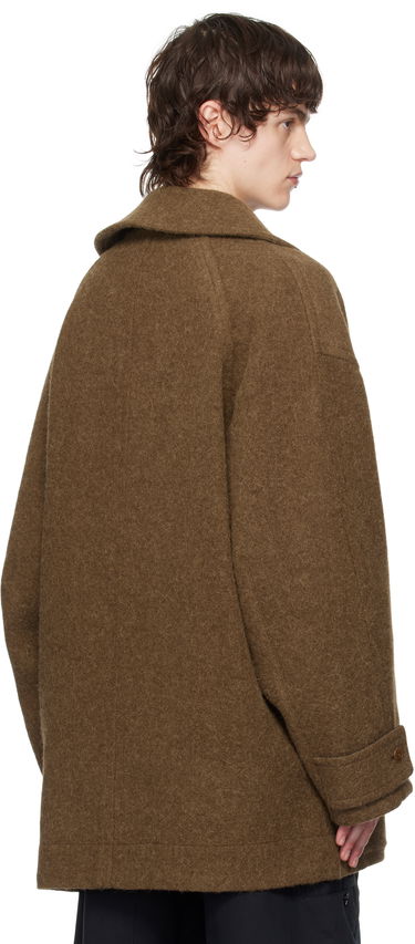 Палта LEMAIRE Lemaire Short Duffle Coat Кафяво | CO1089 LF504, 2