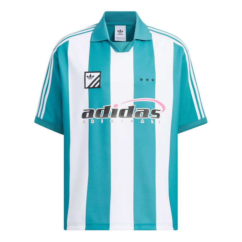 Фланелка adidas Originals Trefoil Logo Play Graphic Polo Shirt Синьо | IW6307
