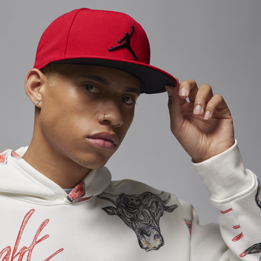 Шапка с козирка Nike Jumpman Pro  Cap Червено | FV5296-687, 4