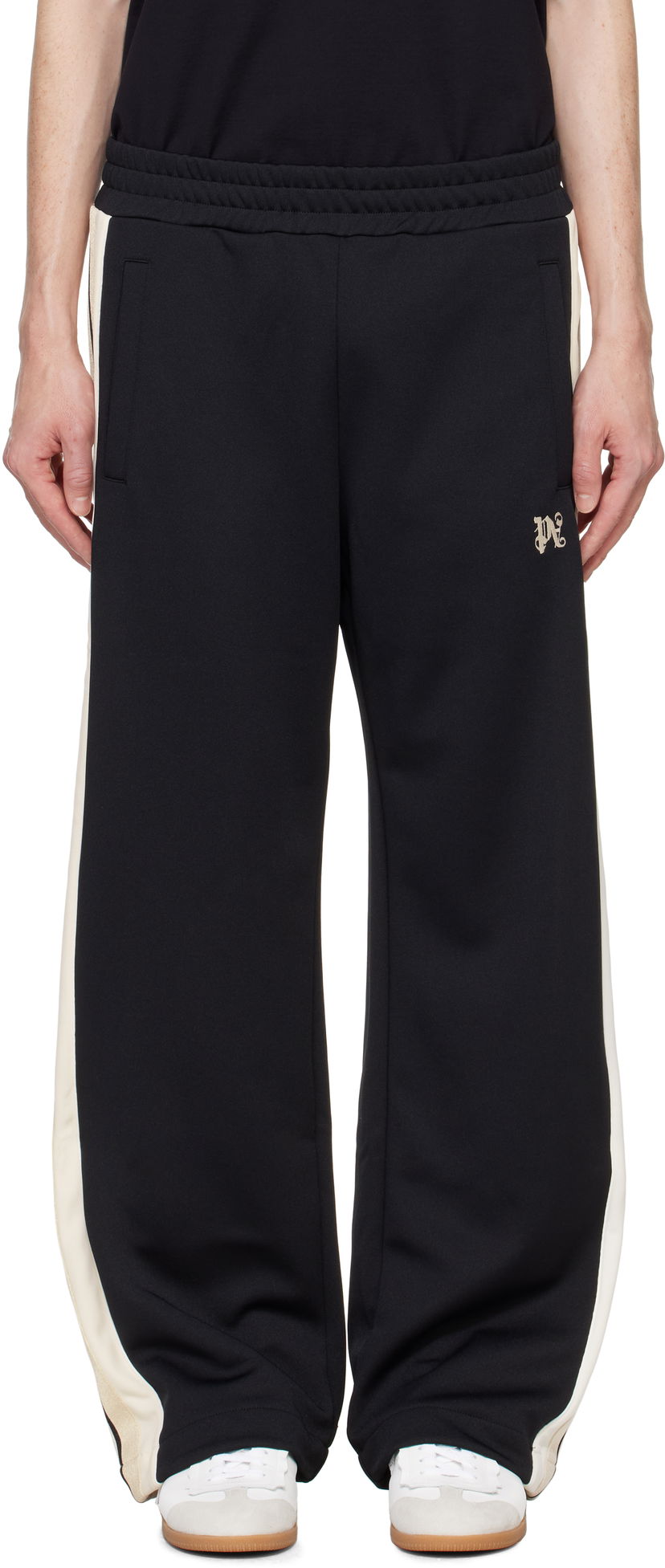 Спортни панталони Palm Angels Track Pants Черно | PMCJ041F24FAB0011003