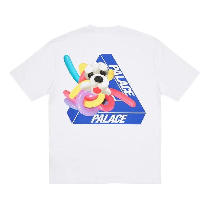 Тениска Palace Tri Twister Graphic T-Shirt Бяло | P24TS228