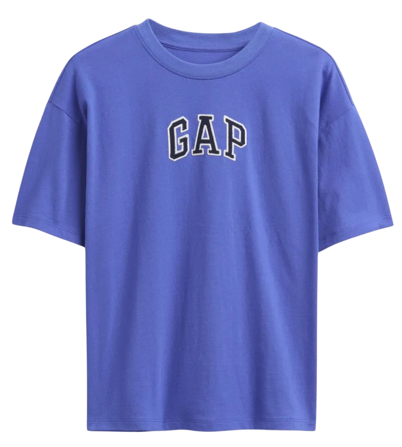Тениска GAP T-Shirt Americana Original Logo Лилаво | 782451-04