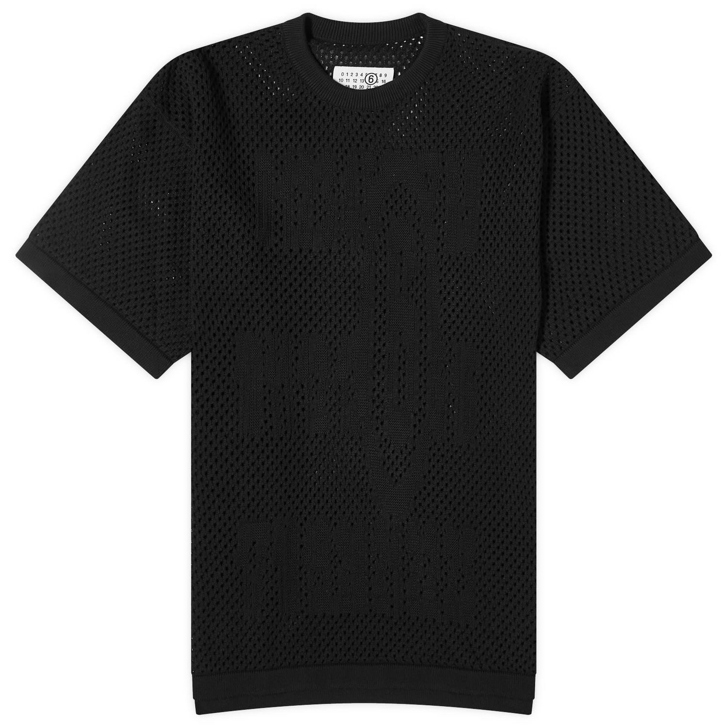 Тениска Maison Margiela MM6 Men's Mesh Черно | SH2HL0010-M13013-900, 0