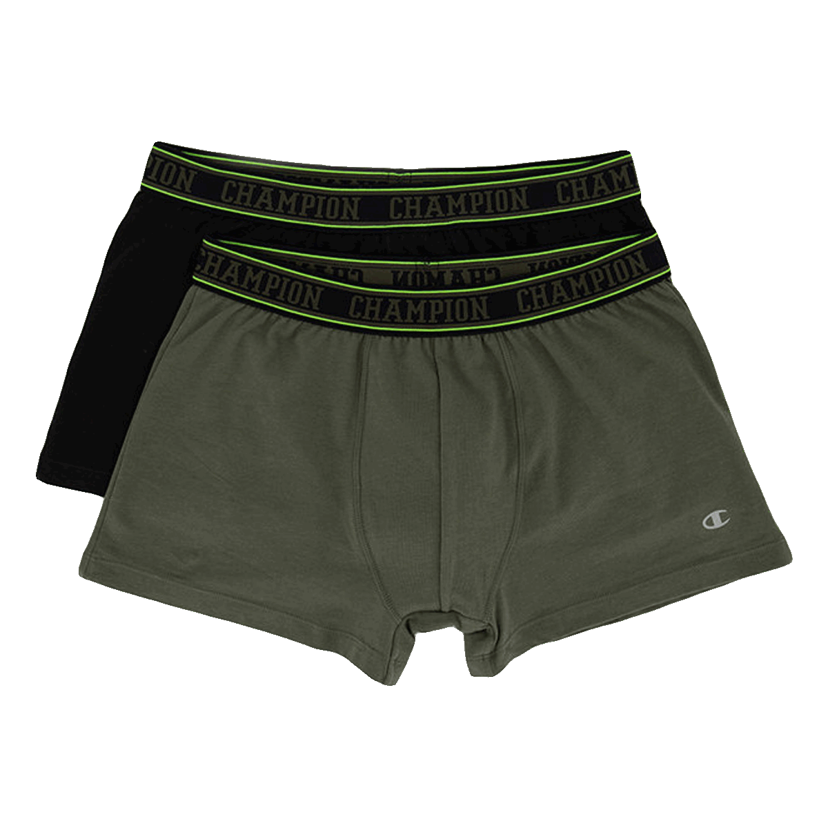 Боксерки Champion Champion Everyday Boxer Briefs 2-Pack Зелено | CHA201M092-01, 0