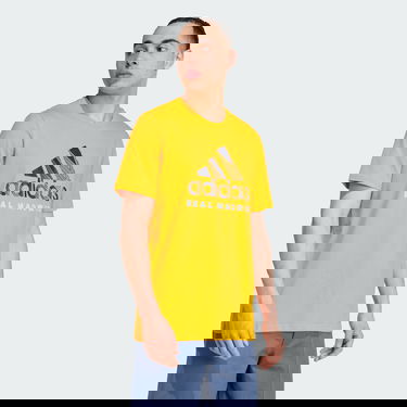 Тениска adidas Performance Real Madrid Seasonal Graphic Жълто | IT3767, 4