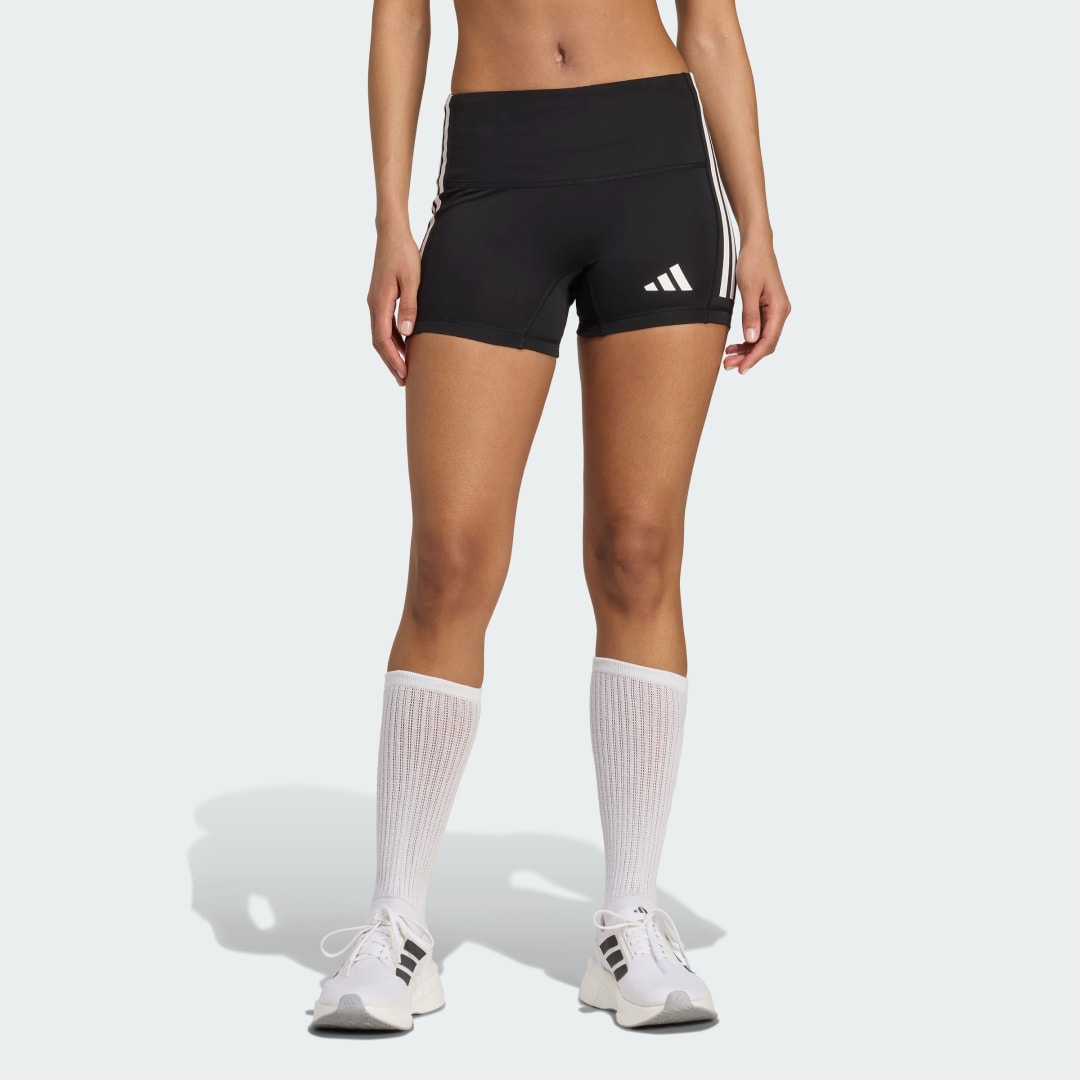 Къси панталони adidas Performance 3-Stripes Volleyball Shorts Черно | JL5403, 0