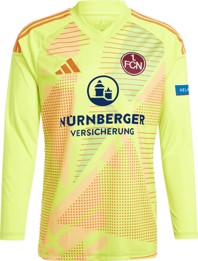 1.FC Nürnberg 2024/2025 Long Sleeve Goalkeeper Jersey