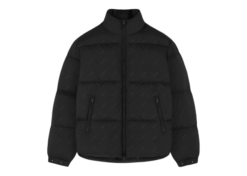 Пухо яке Represent Clo Represent All Over Logo Puffer Jacket Черно | M01199-78, 0