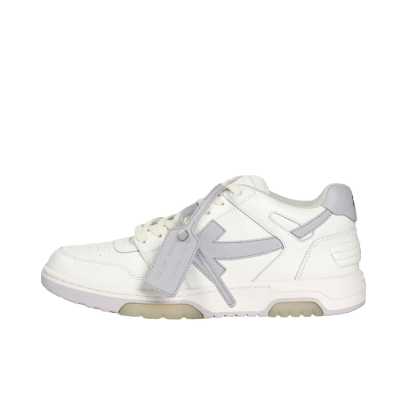 Кецове и обувки Off-White Out Of Office "OOO" Low Tops White Grey 2021 Бяло | OMIA189S21LEA0010109 / OMIA189F21LEA0010161