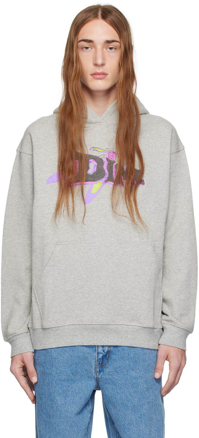 Суитчър Dime Encino Hoodie Сиво | DIME23D2F9GRY, 0