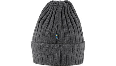 Шапка FJÄLLRÄVEN Byron Ribbed Knit Beanie - One size Сиво | F77388-031, 2