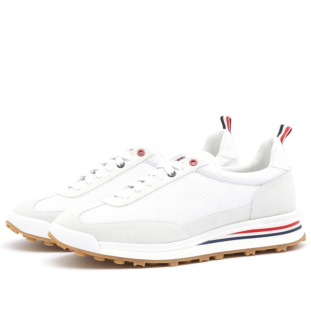 Облекло Thom Browne Thom Browne Tech Runner Бяло | MFD180A-03050-100, 0