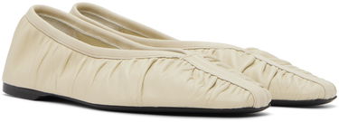 Кецове и обувки TOTEME The Gathered Ballerina Flats Бежово | 243-WAS2747-LE0052, 3