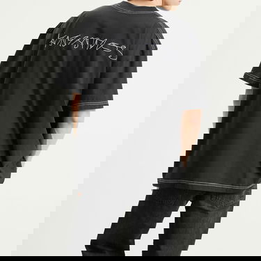 Тениска Acne Studios Acne Studios Eresa U Autograph Logo T-Shirt, Size X-Small Черно | CL0388-BM0, 3