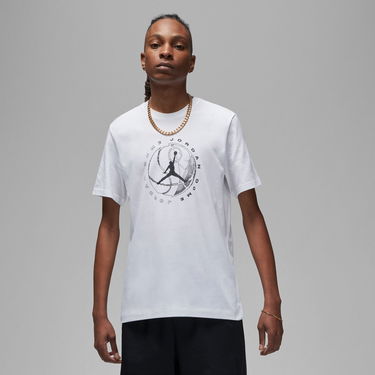 Тениска Jordan Dri-FIT Sport Graphic Tee Бяло | DX9601-100, 0