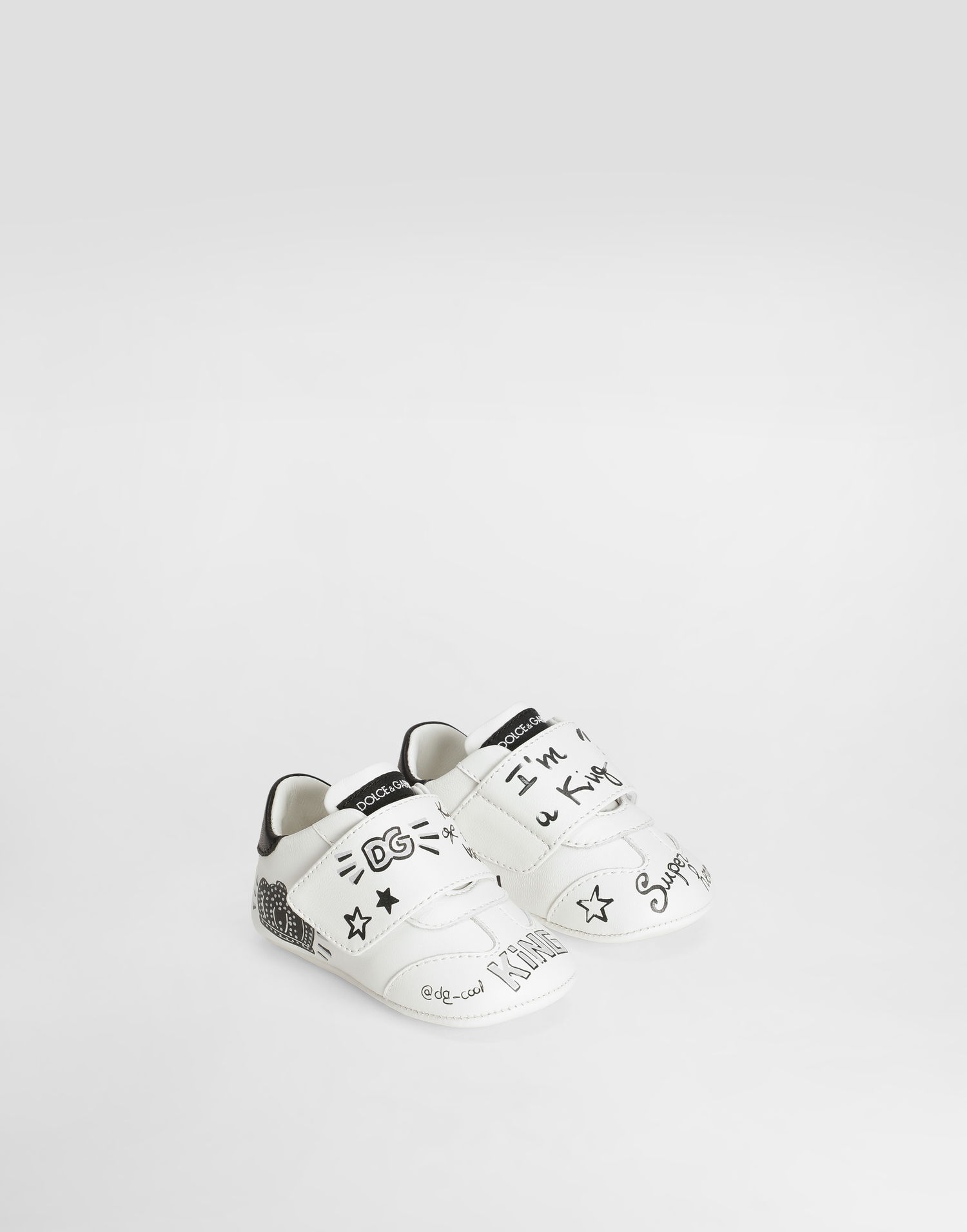 Аксесоари Dolce & Gabbana Dolce & Gabbana Printed Nappa Leather Бяло | DK0117AS827HWF57, 1