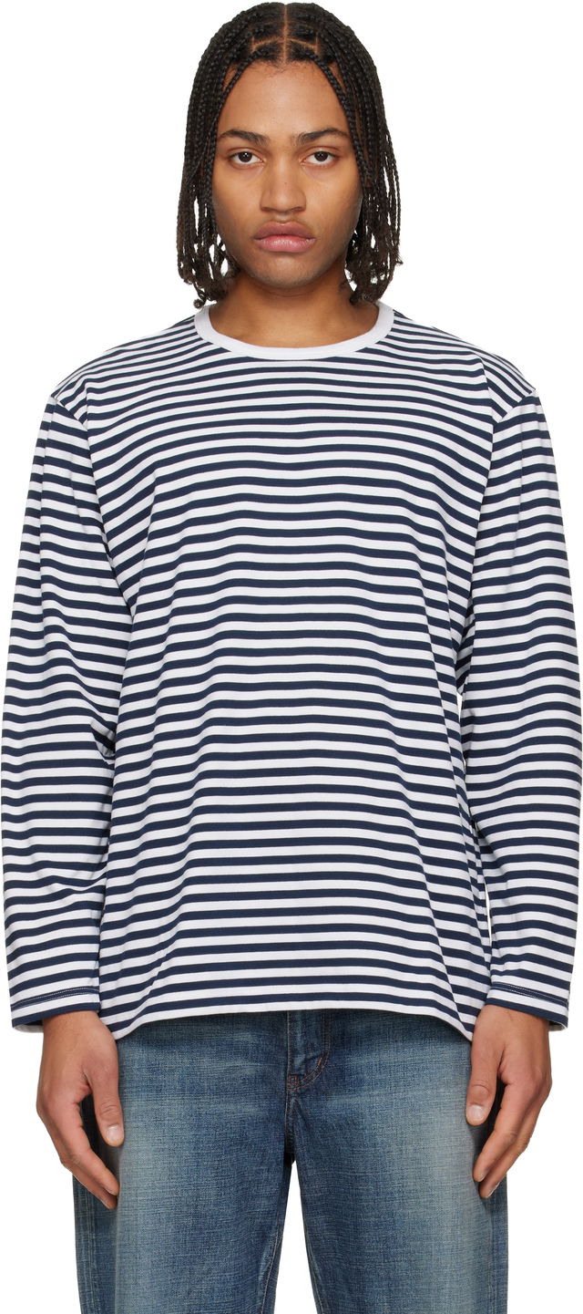 COOLMAX Stripe Jersey L/S T-shirt