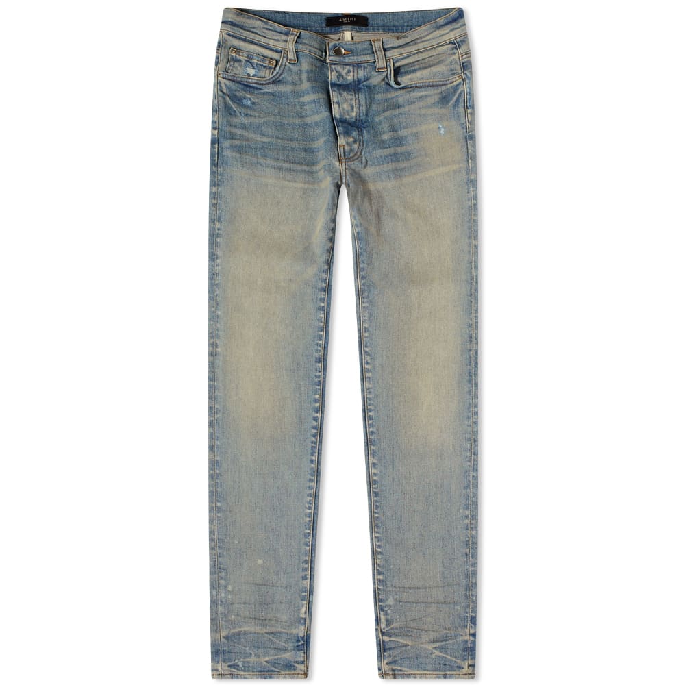 Дънки AMIRI Stack Jeans Синьо | PXMD002-408, 0