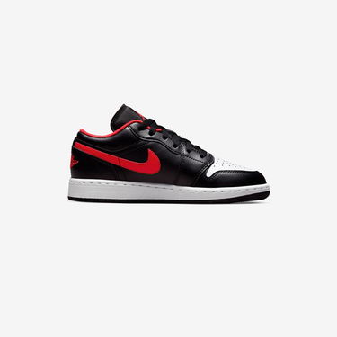 Кецове и обувки Jordan Air Jordan 1 Low "White Toe" GS Черно | 553560-063, 1