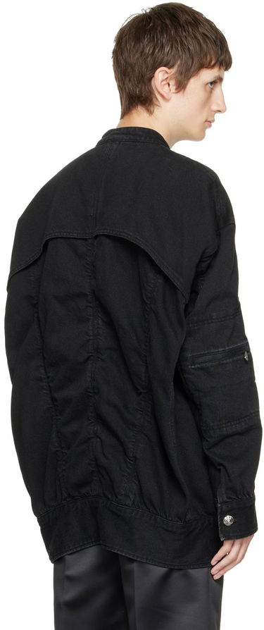 Яке We11done We11done Bomber Denim Jacket Черно | WD-DJ3-21-331-U-BK, 2