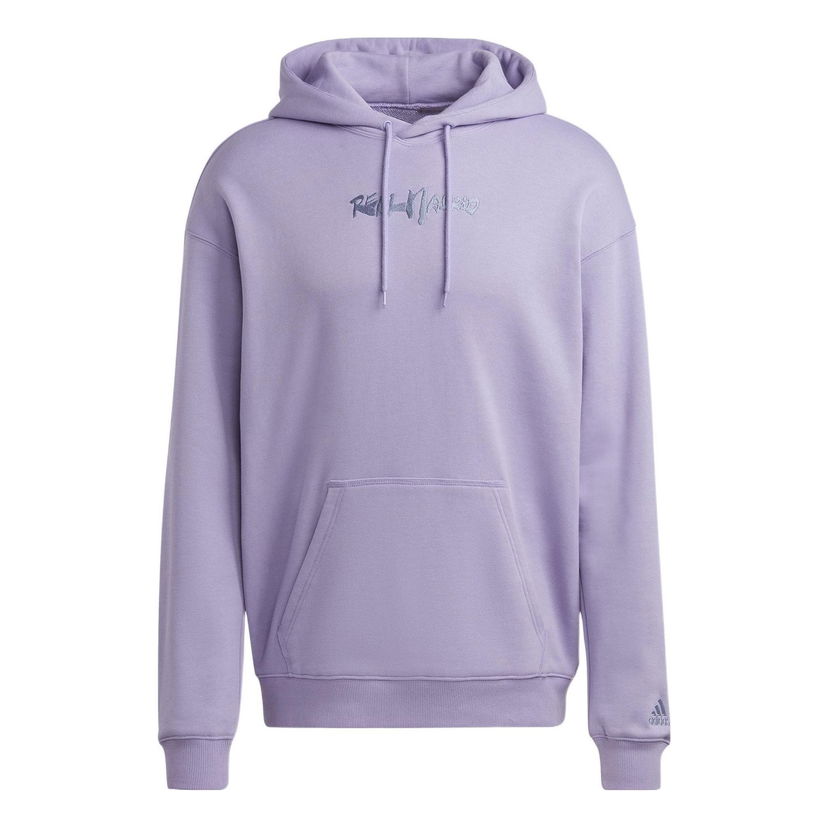 Суитчър adidas Originals Real Madrid Men's Hoodie Лилаво | HT6460