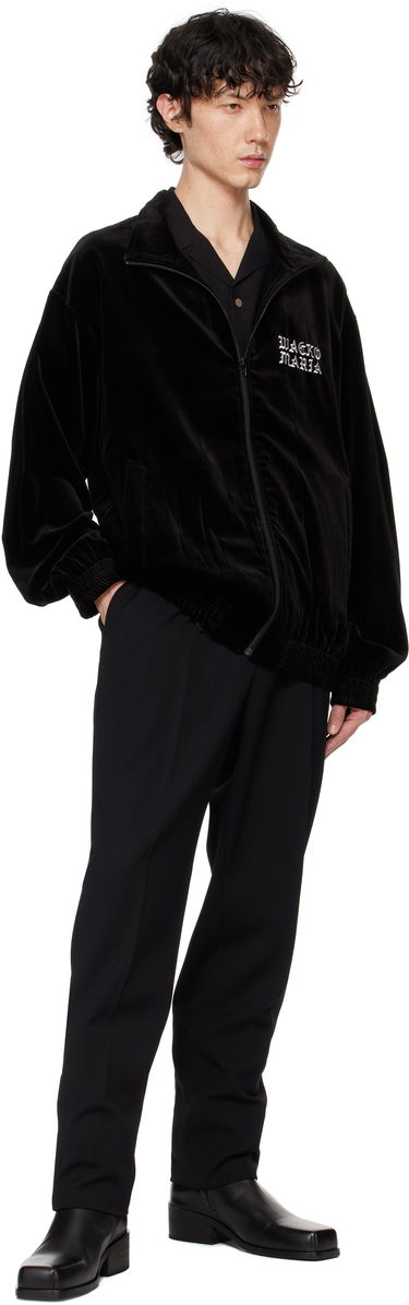 Яке WACKO MARIA WACKO MARIA Velvet Track Jacket Черно | 24FWE-WMO-TJ01, 3