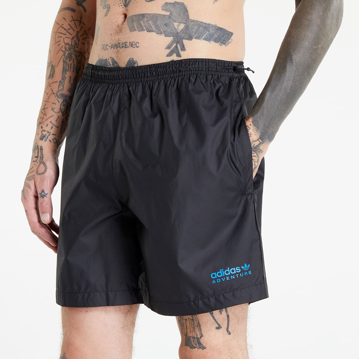 Бански adidas Originals Adventure Wood Wave Swim Shorts Черно | HF4779, 0
