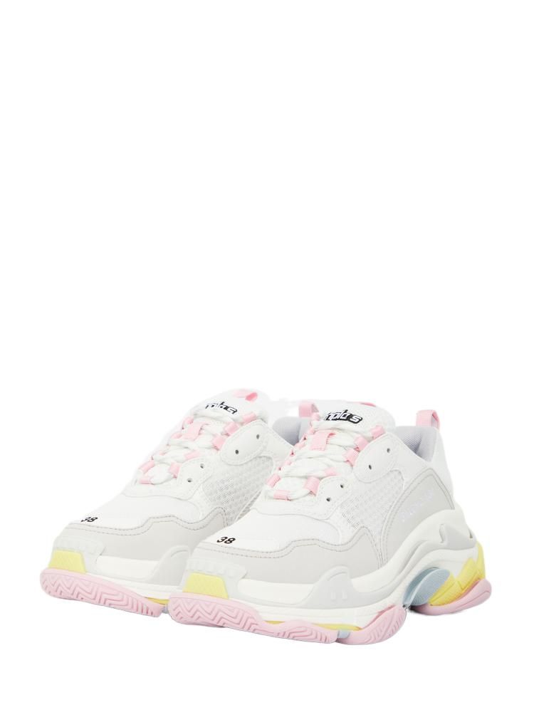 Кецове и обувки Balenciaga Triple S Sneaker Бяло | 524039W2FW47541, 1