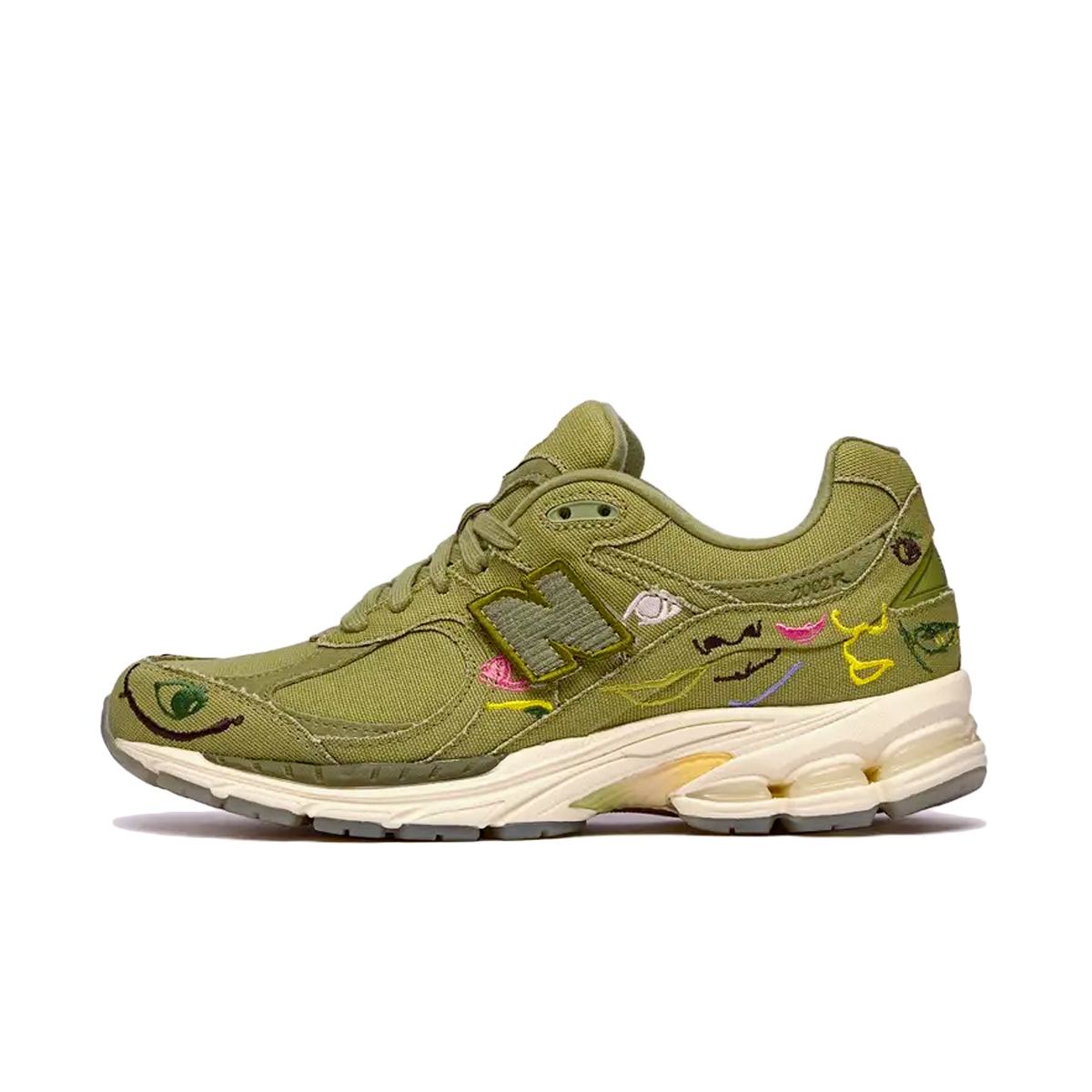 Кецове и обувки New Balance Bryant Giles x 2002R  "Olive Green" Зелено | M2002RAG, 0
