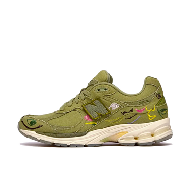 Кецове и обувки New Balance Bryant Giles x 2002R  "Olive Green" Зелено | M2002RAG, 0