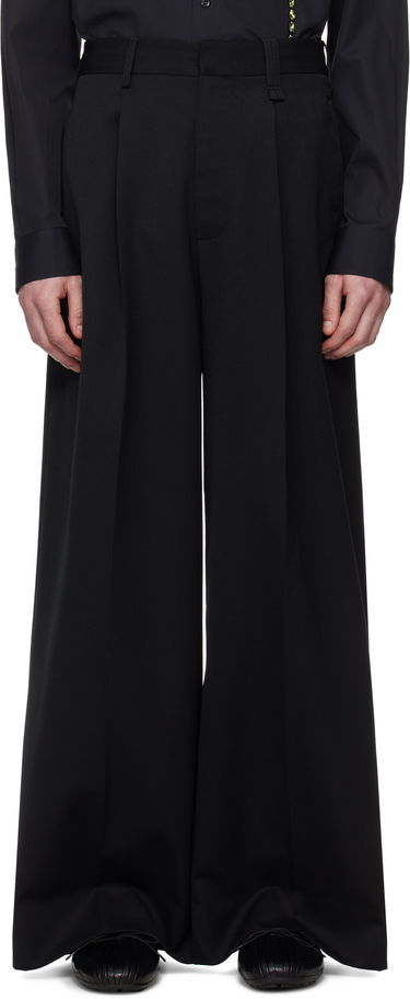 Панталони Simone Rocha Simone Rocha Wide Leg Trousers Черно | 4118 1217, 0