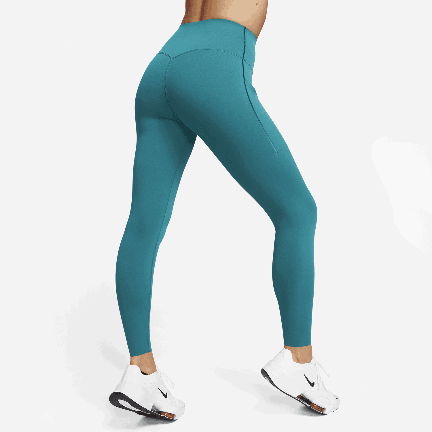 Клинове Nike Universa Medium-Support High-Waisted 7 with Pockets Тюркоазено | DQ5897-381, 0