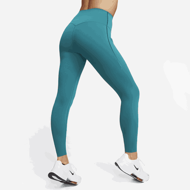 Клинове Nike Universa Medium-Support High-Waisted 7 with Pockets Тюркоазено | DQ5897-381, 0