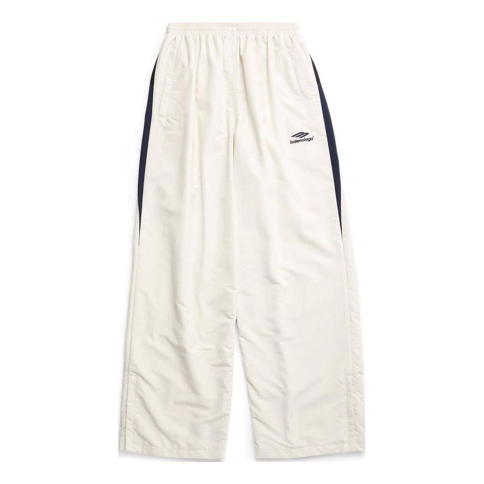 Спортни панталони Balenciaga Sports Icon Medium Fit Tracksuit Pants Бежово | 746510TOO489000, 0