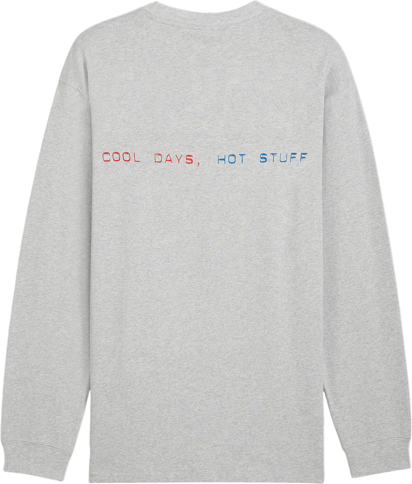 Тениска Puma Long-Sleeve T-Shirt Cool Days Hot Stuff Graphics Сиво | 628183-04