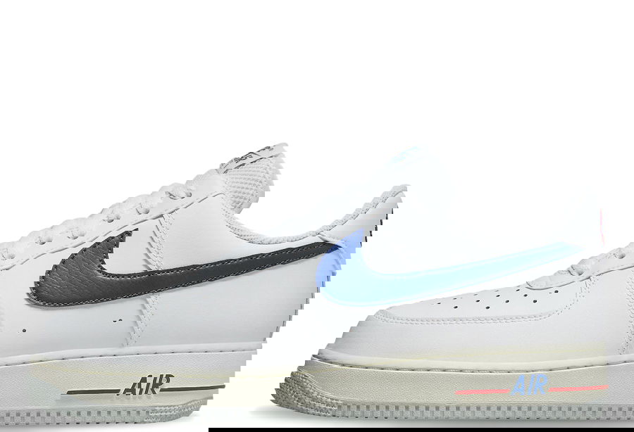 Кецове и обувки Nike Air Force 1 "Blue & Red" Бяло | DX2660-100, 1