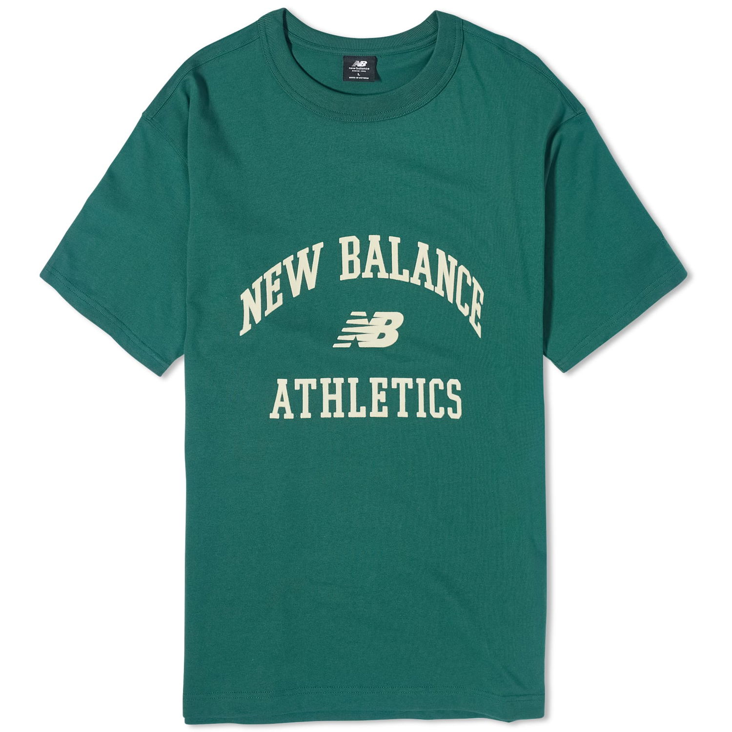 Тениска New Balance Athletics Varsity Graphic T-Shirt "Nightwatch Green" Зелено | MT33551-NWG, 0